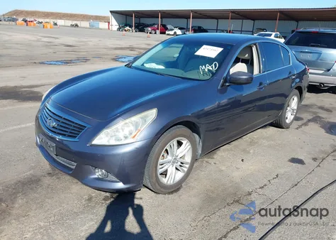 2011 Infiniti G25X z USA, uszkodzony, nr VIN JN1DV6AR3BM652855